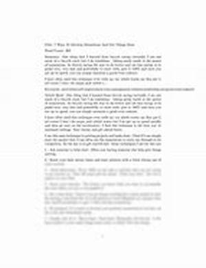 7 Steps To Effective Goal Setting