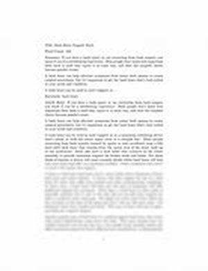 A  Matter Of Giving Thanks - Spirituality Information