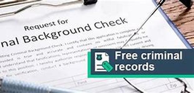 Criminal Records
