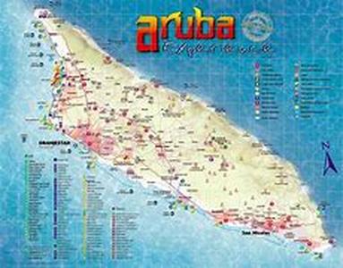 Aruba geography sets the island as a part of the West Indies in the Caribbean Sea which lies about twelve degrees notrth of the equator about twenty nine kilometers off the Paranguan Peninsula of Venezuela