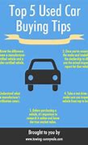 Top 10 Buying Tips For Buying A Car