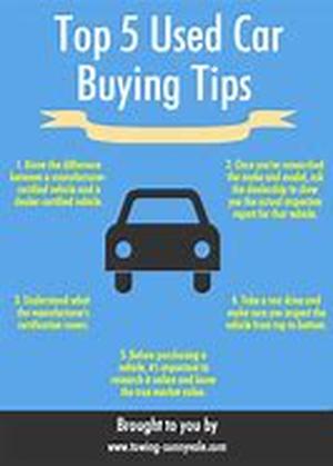 Used car buying tips for dummies